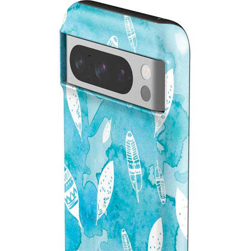 Raining Feathers Google Pixel 8 Pro Impact Case